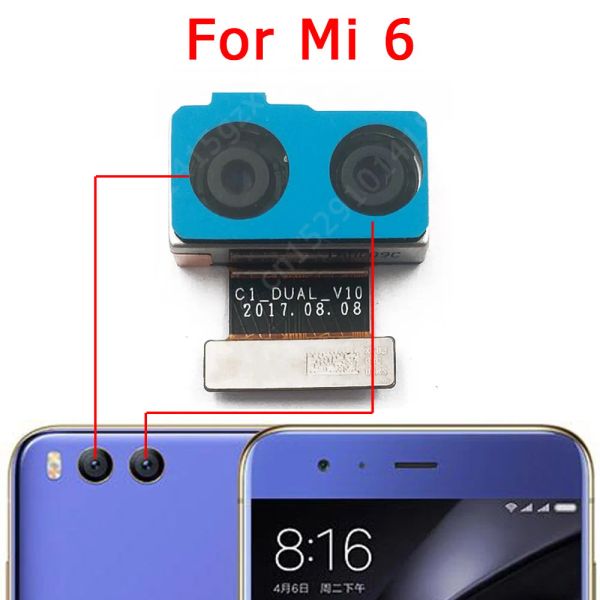 Caméra arrière pour Xiaomi Mi 6 8 Lite 9 SE 9T Pro MI6 MI8 MI9 Module de caméra Affichage arrière View Remplacement Pièces de rechange