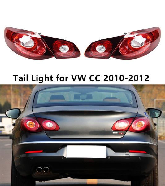 Feu arrière antibrouillard pour VW CC LED, clignotant dynamique, accessoires de voiture, 2010 – 2012
