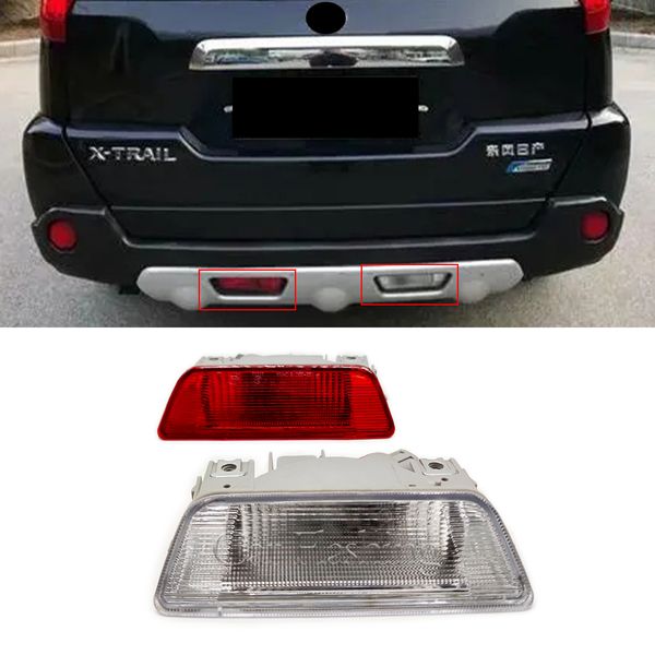 Lampe brouillard à pare-chocs arrière du pare-chocs arrière de backcup inverse pour Nissan X-Trail Xtrail Rouge T31 2008 2009 2011 2012 2013