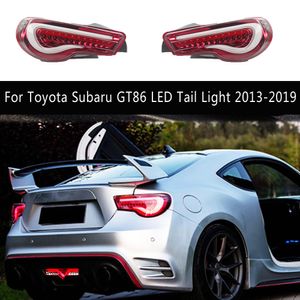 Achterlicht Rem Achteruit Inparkeren Running light Streamer Richtingaanwijzer Voor Toyota Subaru GT86 Led-achterlicht Montage 13- 19 Achterlicht Montage