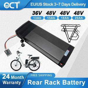 Achterrek 48V Ebike Batterij 36V Batterij 18650 48V 20Ah Panasonic Battery Ebike Batterij 52V elektrische fietsfietsbatterij