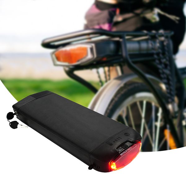 Batterie de vélo électrique à support arrière 18650, 48V, 14ah, pour moteur 1000W, 750W, 500W