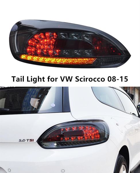 Feu arrière antibrouillard pour VW Scirocco LED, feu arrière 2008 – 2015, accessoires de voiture