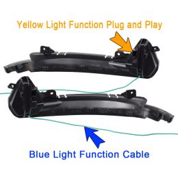 Achteruitkijk spiegel dynamische knipperindicator voor Audi A6 C7 C7.5 RS6 S6 4G LED Turn Signal Light 2013 2014 2015 2015 2017 2018