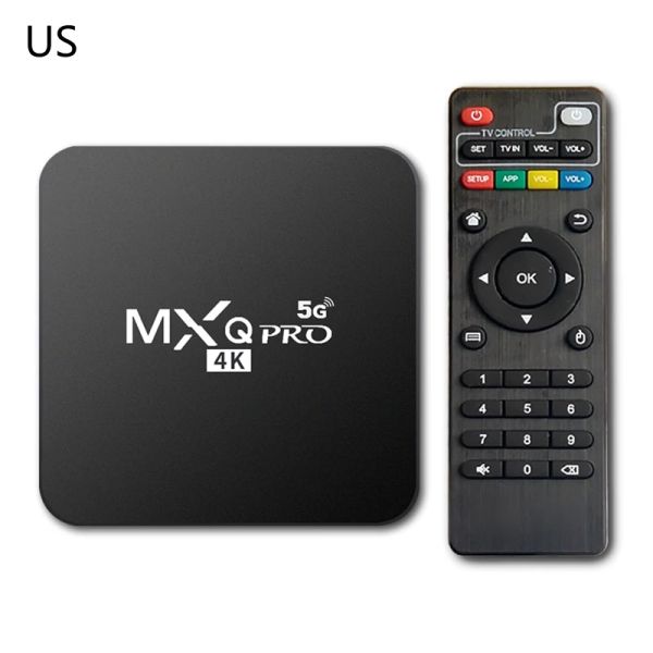 Récepteurs 2022 Nouveau 1set professionnel Android Box 4K TV 8 Go Support Video Player mp3 WMA WAV OGG FLAC MXQ PRO MX9 PLATER MUTHADIA SET