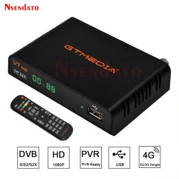 Récepteurs GTMedia V7 HD DVB S2X S2 S Satelite Decoder TV Receiver Breedtin WiFi H.264 1080p Full HD DVBS / S2 / S2X GT Media Receptor Decoder