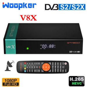 Ontvangers Gtmedia V8X Nova DVB S2 S2X Builtin WiFi Support Avs+ H.265 Satelliet -tv -ontvanger HD 1080P