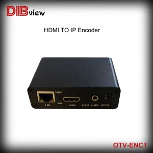 Récepteurs OTVENC1 Mini vidéo Streaming IPTV Media HD HDMI H.265 H.264 Wowza Facebook YouTube RTSP UDP RTMP HTTP SRT Network Encoder