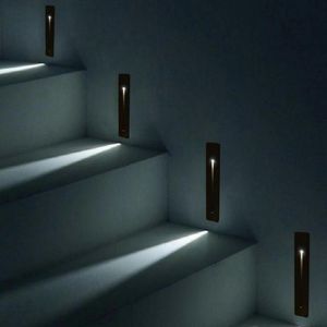 Verzonken 3W LED Trap Lamp Rechthoek AC110V240V Indoor Led Wandkandelaar Verlichting Trappen Stap Stairway Hal Trap Licht