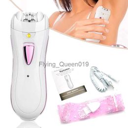 Oplaadbare Vrouwelijke Epilator Vrouwen Scheerapparaat Ontharing Elektrische Dame Scheren Trimmer Bikini Ontharingscrème Been Body Depilador HKD230825