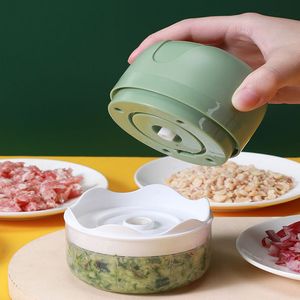 Pasta de helicóptero de ajo recargable Máquina de carne Mistre Micer auxiliar Máquina de alimentos Auxiliares Herramientas de cocina de machacas de vegetales