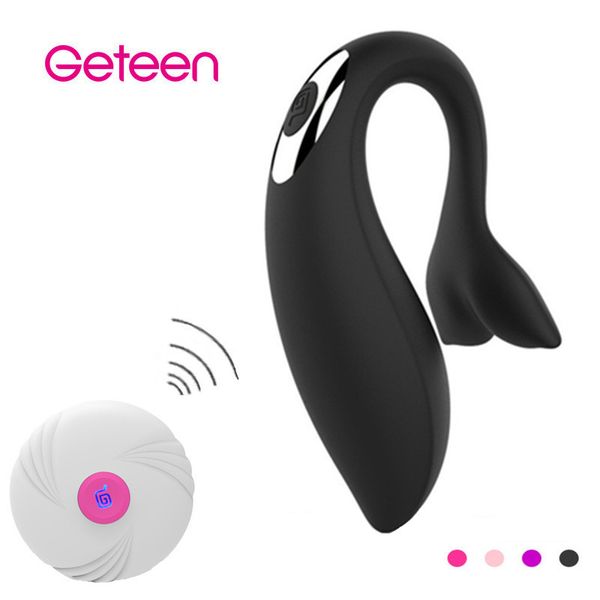 Recharge 10 vitesses Télécommande sans fil ClitorisG Spot Vibrator We Design Vibe 4 Adult Vaginal Exercise Sex Toy For Couples S19706