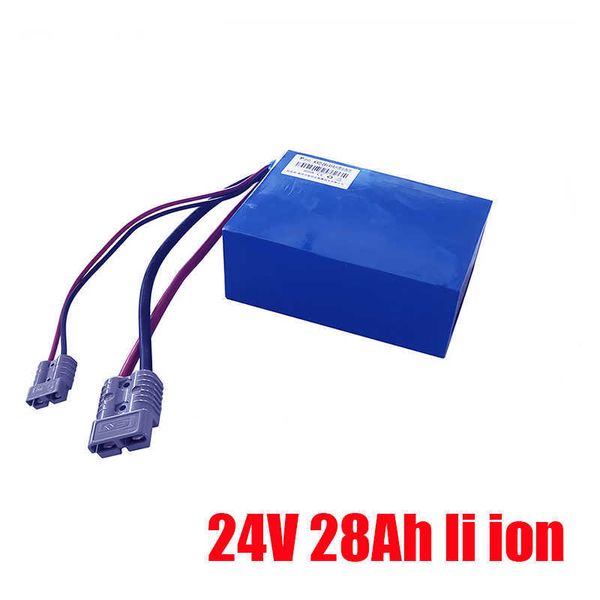 Rechargeable 720 watts 24 Volt 30Ah Batterie Pack 24V 28AH Lithium Ion Battery + Chargeur