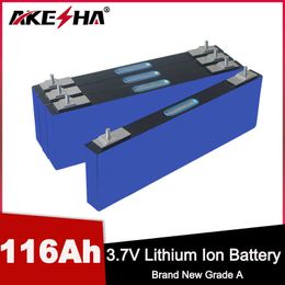 Batterie Rechargeable 3.7V 116Ah Grade A 100Ah batterie Li-Ion NCM à Cycle profond plus long pour chariot élévateur de bateau solaire EV avec barre omnibus