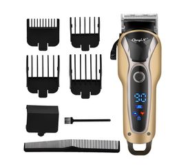 Oplaadbare elektrische haar Clipper Professional Shaving for Men Barbers Salon Styling Cutter Machine 45467347585