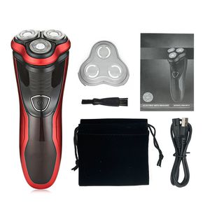 Rasage électrique rechargeable Coupe lavable Barbeador Face Men de rasage Machine de toiletteur Barbe 3D Razor électrique DHL