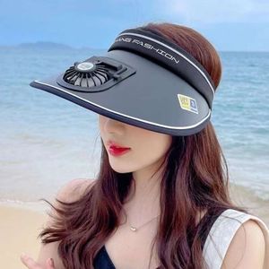 Vrouwen Designer Visors voor heren Dames Luxe Volledige letters Lege tophoeden Caps unisex zomer buiten sport emmer hoed sunhats