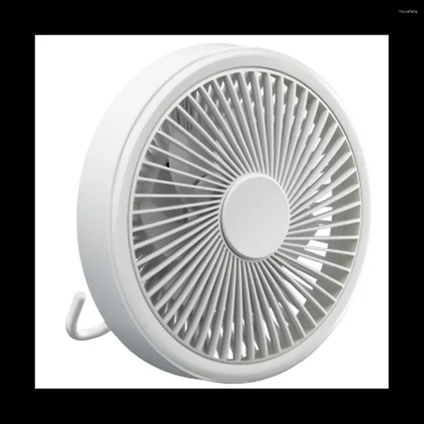 Ventilador recargable con Control remoto inalámbrico, tienda de campaña para exteriores, techo portátil, escritorio, dormitorio, Mini ventilador de pared 3