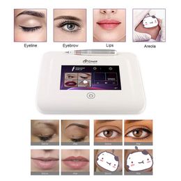 Permanente Make-up Tattoo Machine Digitale ArtMex V11 Touch Set Eye Brow Lip Rotary PMU MTS System Derma Pen CE