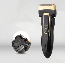 Rasoir électrique rechargeable Men039s, utilisation de voyage électrique alternative, rasage sûr pour homme avec prise ue 220v, barbe Mustach9446052