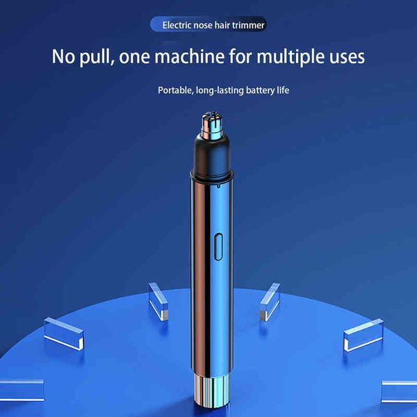 Recortadora de pelo de nariz recargable, cortadora de pelo eléctrica, maquinilla de afeitar, depiladoras para Traval 220624