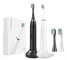 Conversion de fréquence portable rechargeable Brushtes de dents électriques Nettoyage et brosse à dents de blanchiment SN801 2 PCS B280X7917599