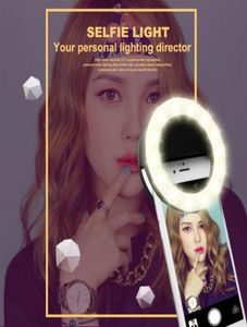 Oplaadbare selfie ring lichte clip led selfie flash light verstelbare lamp selife filllight rk14 voor smartphones214d7753436