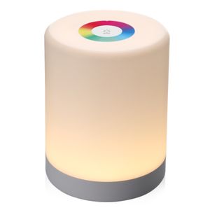 Oplaadbare Smart LED Touch Control Nachtlampje Inductie Dimmer Intelligent Nachtkastje Draagbare Lamp Dimbare RGB Kleurverandering