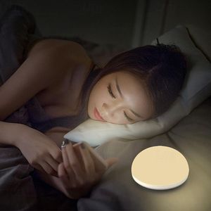 Oplaadbare USB Modern Simple Night Light Led Slaapkamer Sfeer Nachtlicht