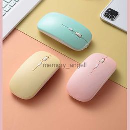 Souris Bluetooth sans fil rechargeable pour iPad Samsung Huawei MiPad 2.4G souris USB pour Android Windows tablette ordinateur portable ordinateur portable HKD230825