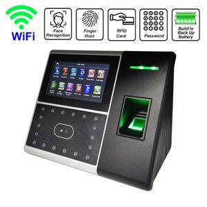 Système de reconnaissance Iface302 Batterie WiFi Biométrique Visage Présence Empreinte Digitale Employé Gestion de Présence Horloge Électronique Dispositif 230727