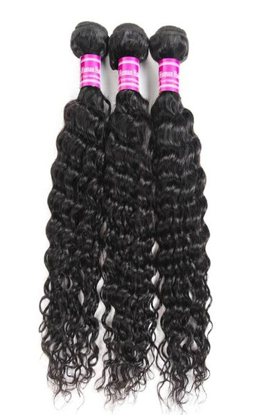 Recommander les vendeurs de cheveux brésiliens vierges soyeux vague profonde tissage de cheveux humains faisceaux péruviens indiens malaisiens extensions de cheveux 4019222