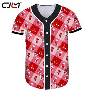 Recommander une chemise de baseball de Noël pour hommes, bas imprimés en 3D et coffrets cadeaux, t-shirt surdimensionné 5XL 220623