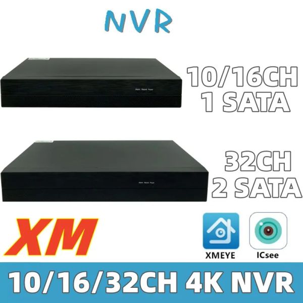 Enregistreur 10/16/32CH * 4K H.265 / H.264 Réseau numérique Enregistreur DVR NVR IP CAMER
