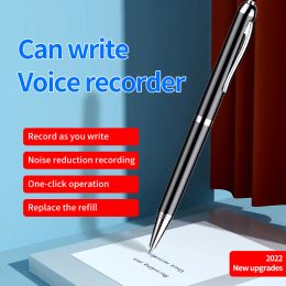 Recorder 256 GB digitaal geactiveerde pen Voice Recorder Espia 4128G Mini professionele audio-opname Ruisonderdrukking geluid dictafoon MP3-speler