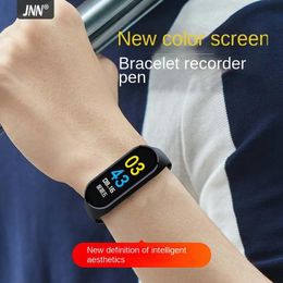 Recorder 32GB Armband Pen Digtal Voice Recorder Geactiveerd Smart Watch OLED-display Sportopname Ruisonderdrukking Ebook Audio Polsbandje MP3