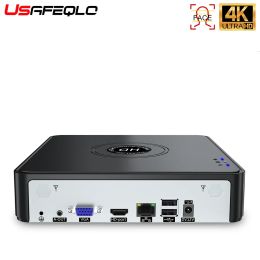 Recorder 4K NVR Support Camera Face Detection 4 K Videorecorder 9ch 10ch 16ch 32CH CCTV -systeem Xmeye IP NVR Beveiligingsbeveiliging