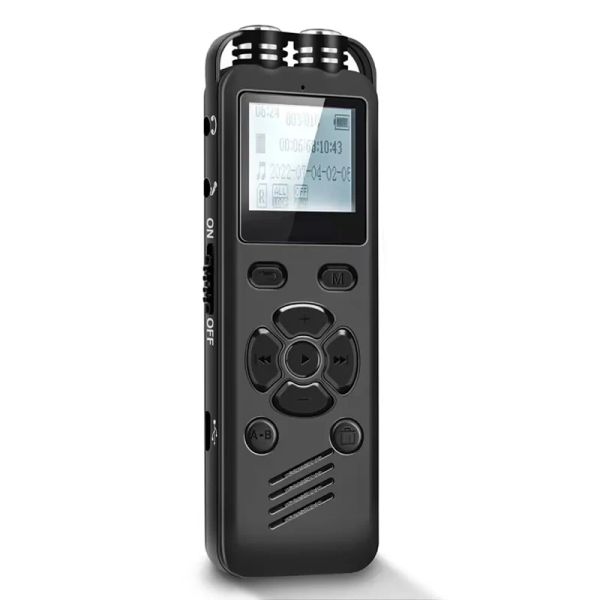 Enregistreur 832 Go HiFi Pen Voice Activé Enregistreur Activité Bruit professionnel Réduire le lecteur MP3 Dictaphone Dictaphone Dictaphone