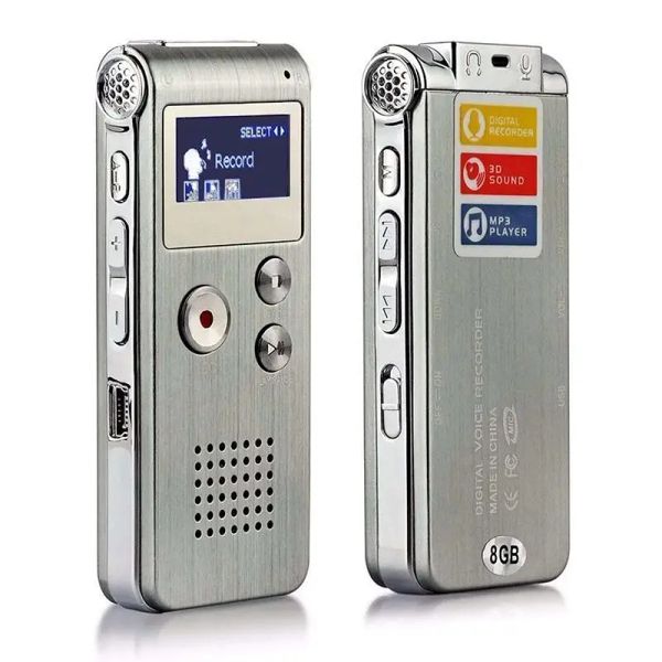 Enregistreur 8 Go / 16 Go / 32 Go de l'enregistreur vocal MP3 Player mini