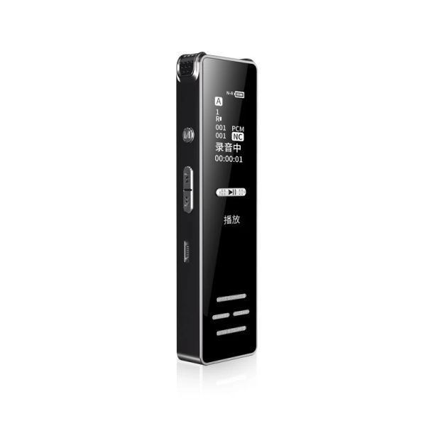 Enregistreur AMOI A2 Professional Dictaphone Mini Dual Microphone Portable VoiceActive Denoise High Quality MP3 Digital Voice Recorder Pen