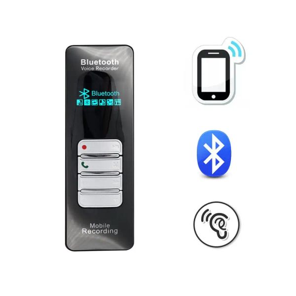 Enregistreur Bluetooth Hands Freed Device Digital Voice Recorder Professional Digital Microfone externo HNSAT DVR188