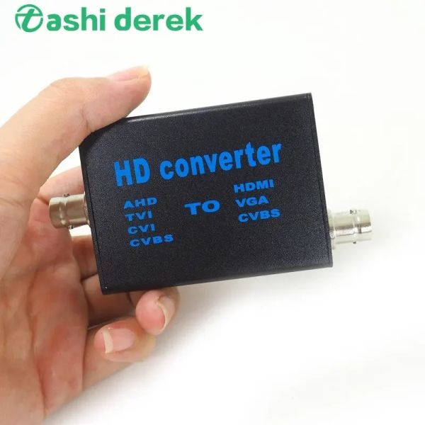 Enregistreur CVBS AHD TVI CVI TO HDMI Video Converter Adapter BNC To HDMI Video Signal Convertor 4IN1 VIDEO Converter for Security System