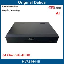 Enregistreur Dahua 64CH NVR 4HDDS SMART H.265 + AI Face Detect Wizsense Network Video Enregistreur 64 Channels pour la sécurité Caméra IP NVR5464EI