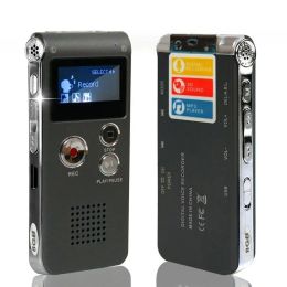 Enregistreur Digital Voice Activé Enregistreur 650hr Dictaphone Lecteur MP3 USB Flash prend en charge MP3 WMA ASF et WAV Music Formats rechargeables