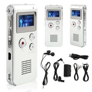 Recorder digitale spraakrecorder mp3 muziek afspelen USB oplaadbare opnamepen 8GB LCD Display Digital Audio Recorder Builtin Speakerin -luidspreker