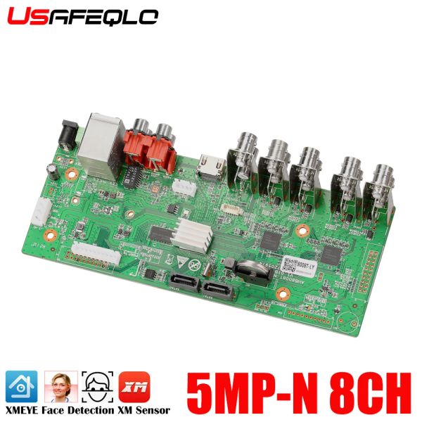 Enregistreur DVR Recorder Board DVR 4 8 Channels SURVEILLANCE Recordance vidéo pour AHD 5MP XMEYE CCTV CAMERA RECORSS