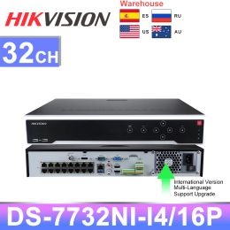 Recorder Hikvision NVR 32CH 4K NVR POE DS7732NII4 / 16P 12MP POE SIECIOWY REJESTRATEUR WIDEO SYSTÈME SYSTÈME DE SYSTÈME I