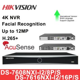 Recorder Hikvision NVR 8CH 16CH 4K POE NVR DS7608NXII2 / 8P DS7616NXII2 / 16P Système Surveillance