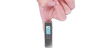 Recorder LCD-scherm mini-voicerecorder Oplaadbare digitale voicerecorder USB-flashdriver Ondersteuning voor dictafoonpen TF-kaart Audiorecorder