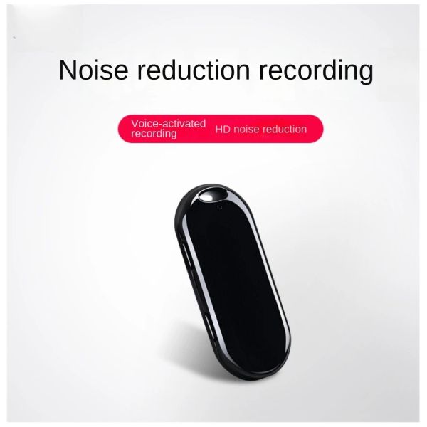 Enregistreur MINI Dispositif d'enregistrement de réduction du bruit haute définition 32 Go Enregistreur activé Enregistrement portable Record Professionnel Dictaphone